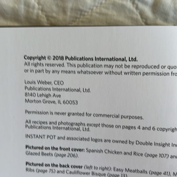 Instant Pot Cookbook - Picture 5 of 8